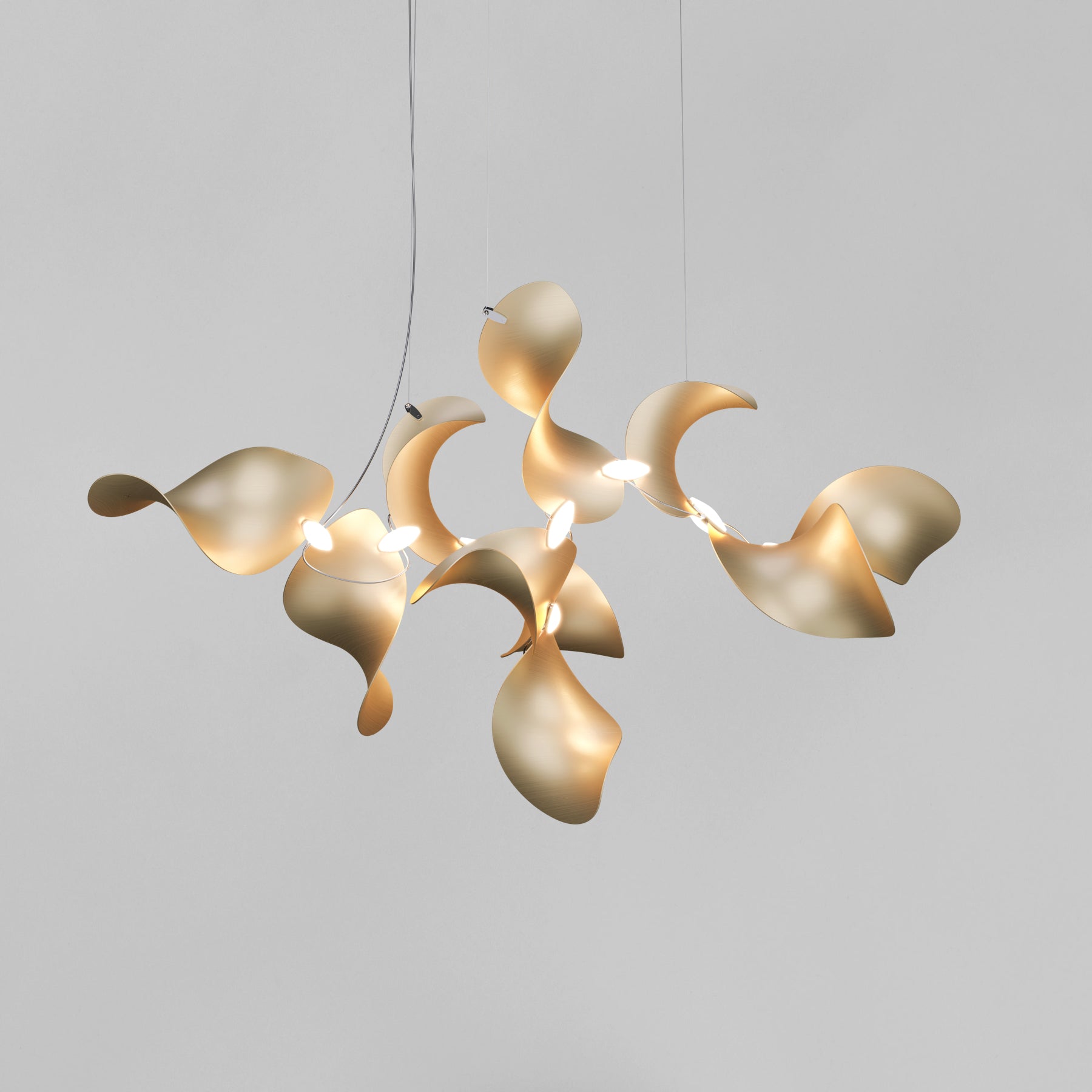 Dune 10 Cluster Chandelier - 5 Finish Options*