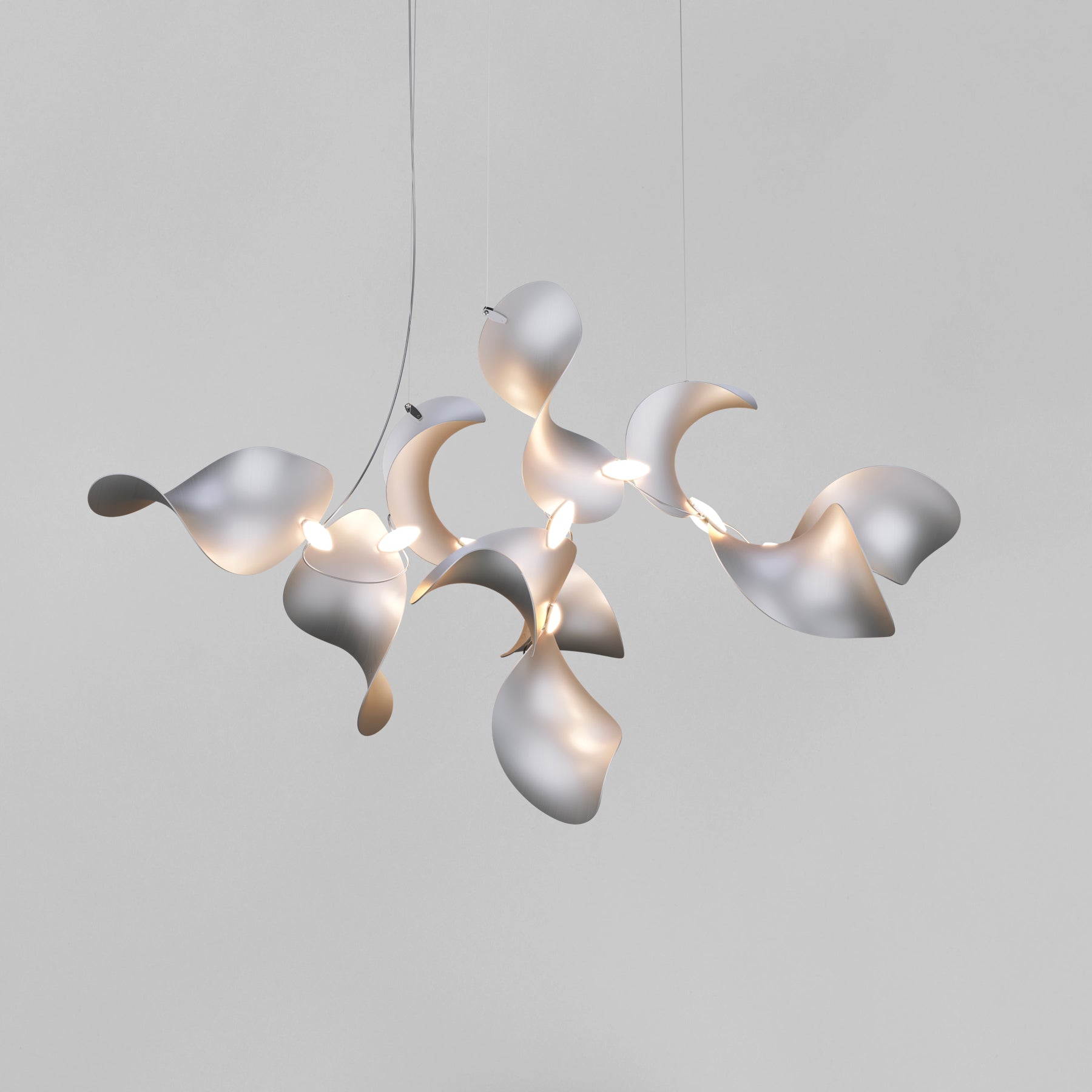 Dune 10 Cluster Chandelier - 5 Finish Options