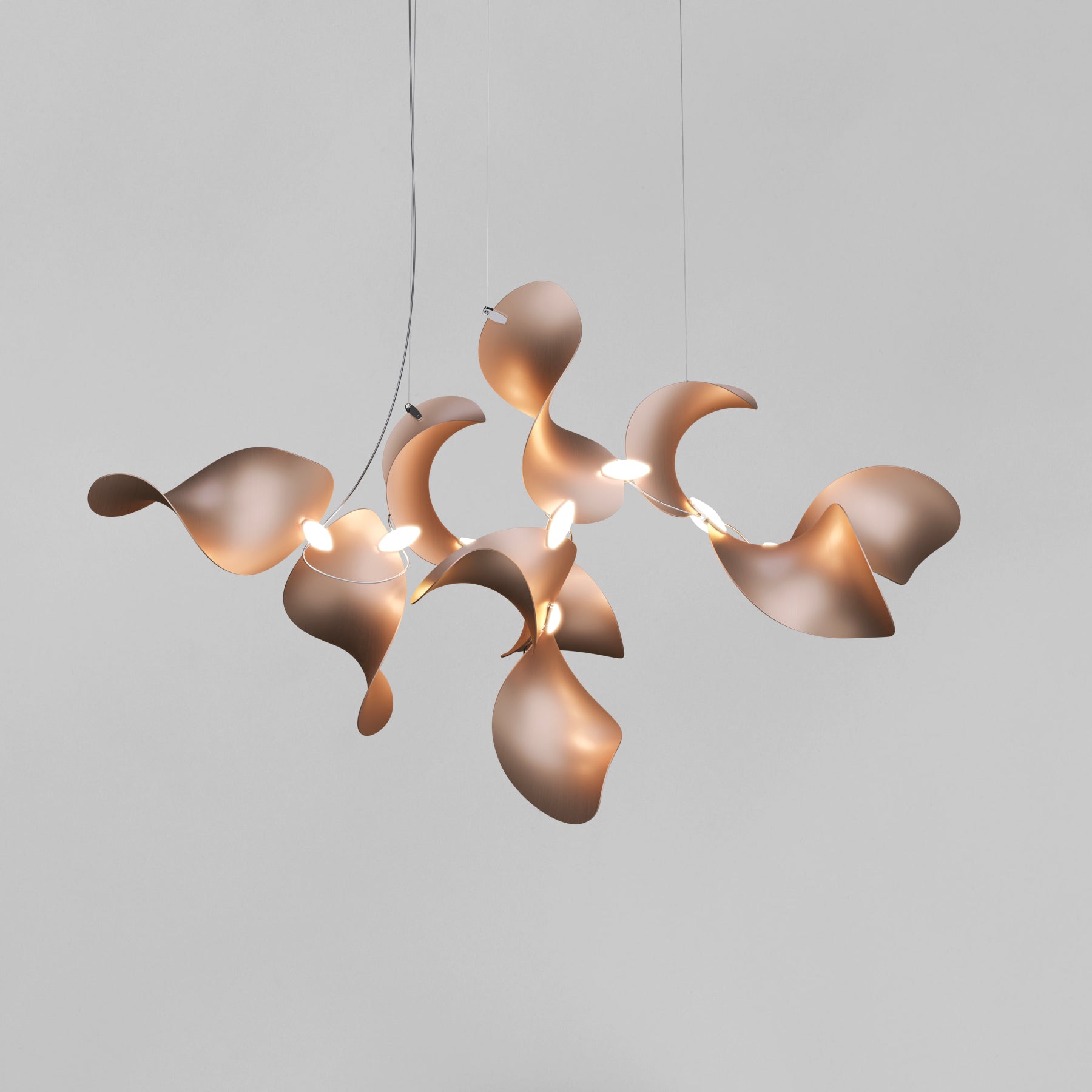 Dune 10 Cluster Chandelier - 5 Finish Options