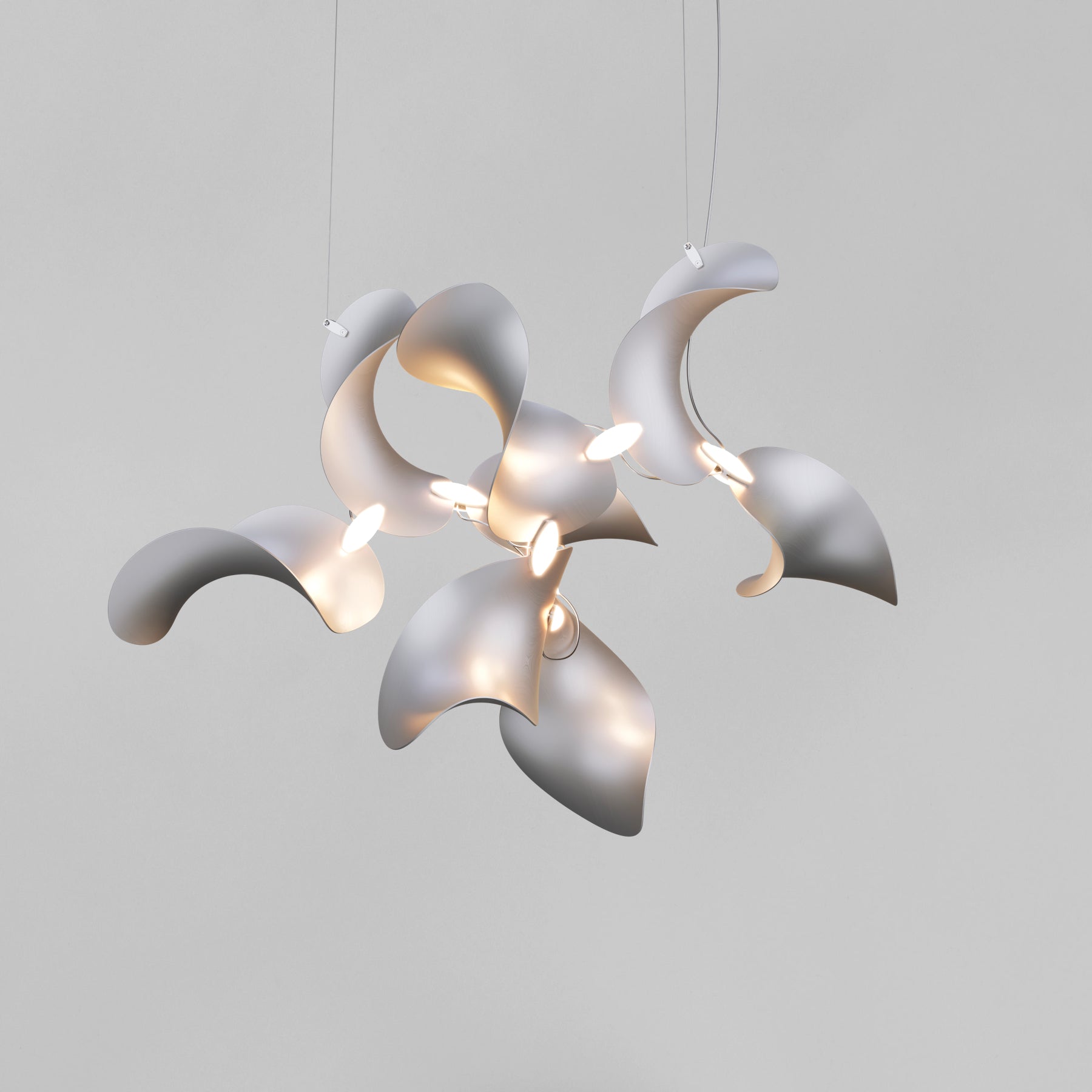 Dune 8 Cluster Chandelier - 5 Finish Options