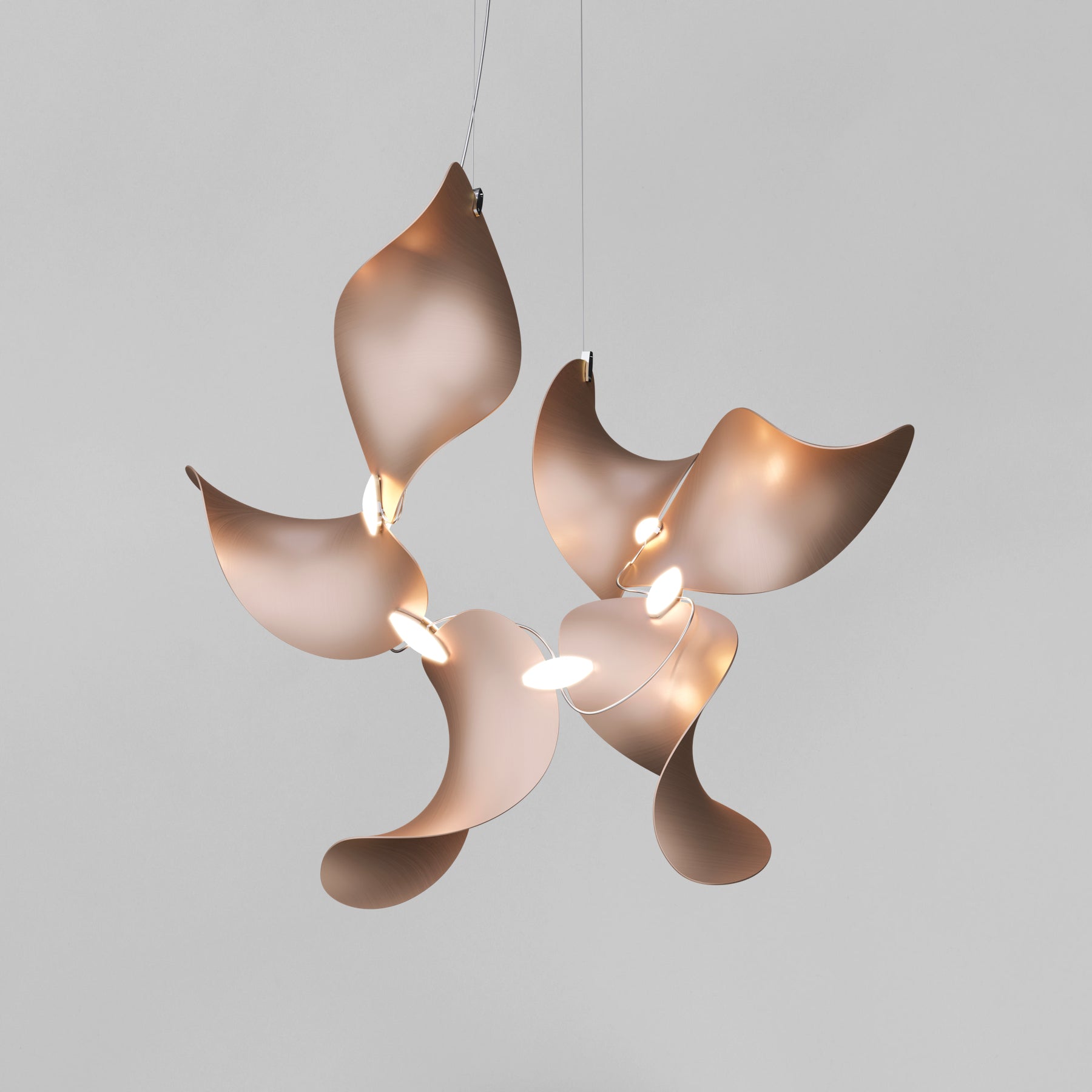 Dune 6 Cluster Chandelier - 5 Finish Options