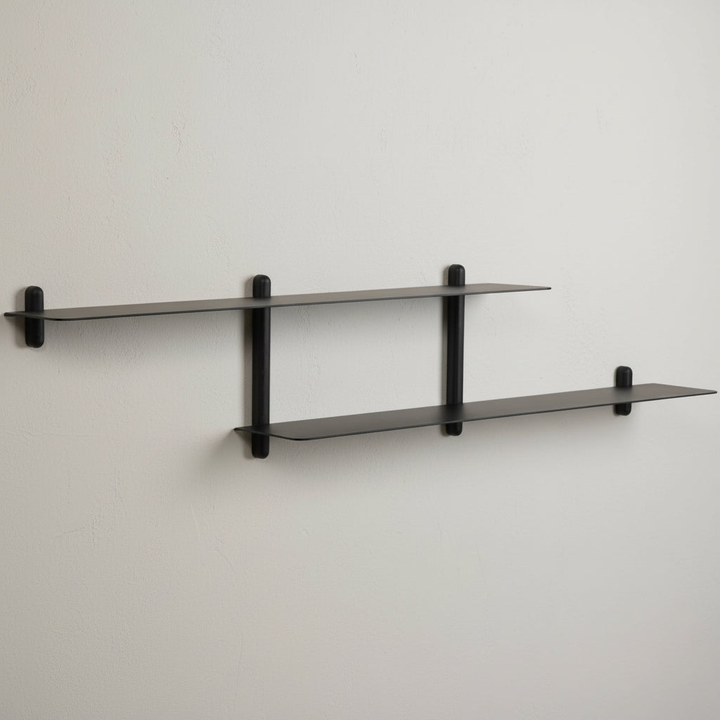 NIVO Shelf Small H - black ash/black