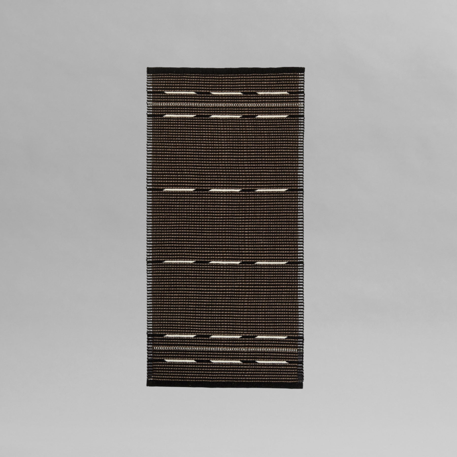 Vibeke Klint Rug VK-10, Brown/Black - Short Runner 2' x 4.25'