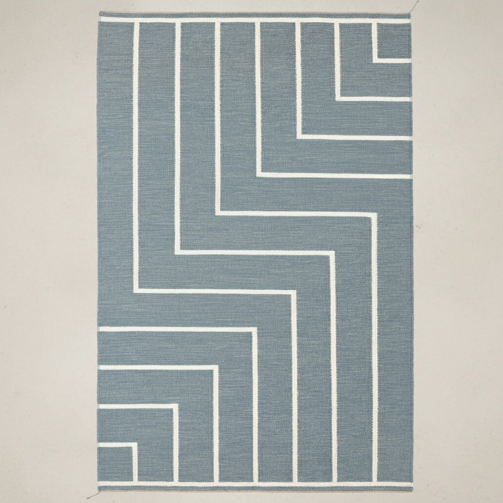 Vibeke Klint Rug VK-1, Light Blue - 3 Standard Sizes