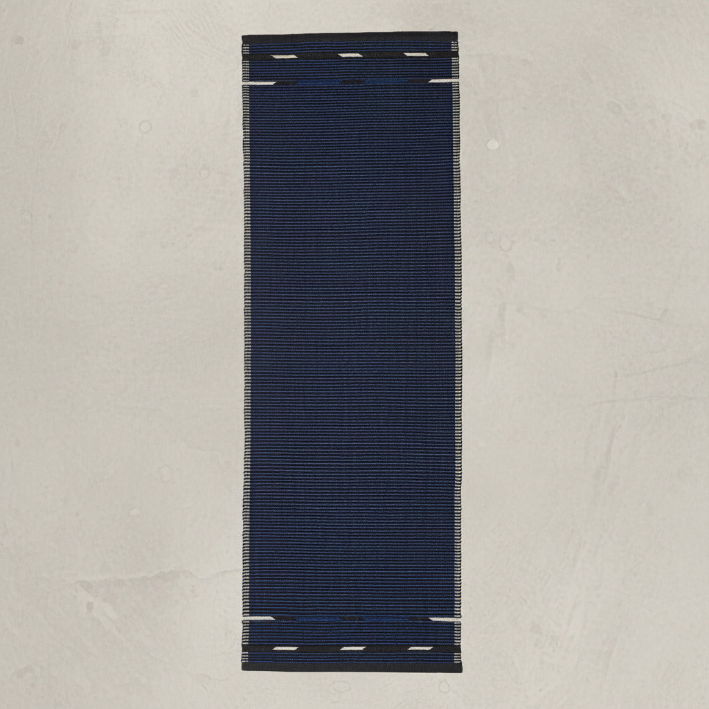 Vibeke Klint Rug VK-4, Blue - Runner 2.5' x 8'