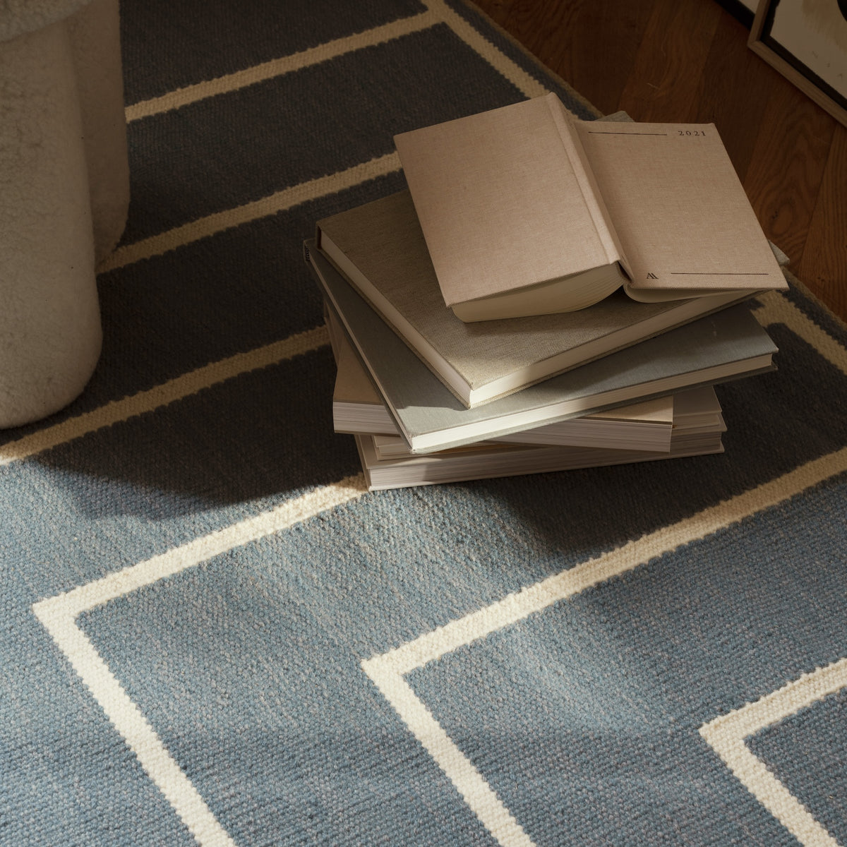 Vibeke Klint Rug VK-1, Light Blue - 3 Standard Sizes