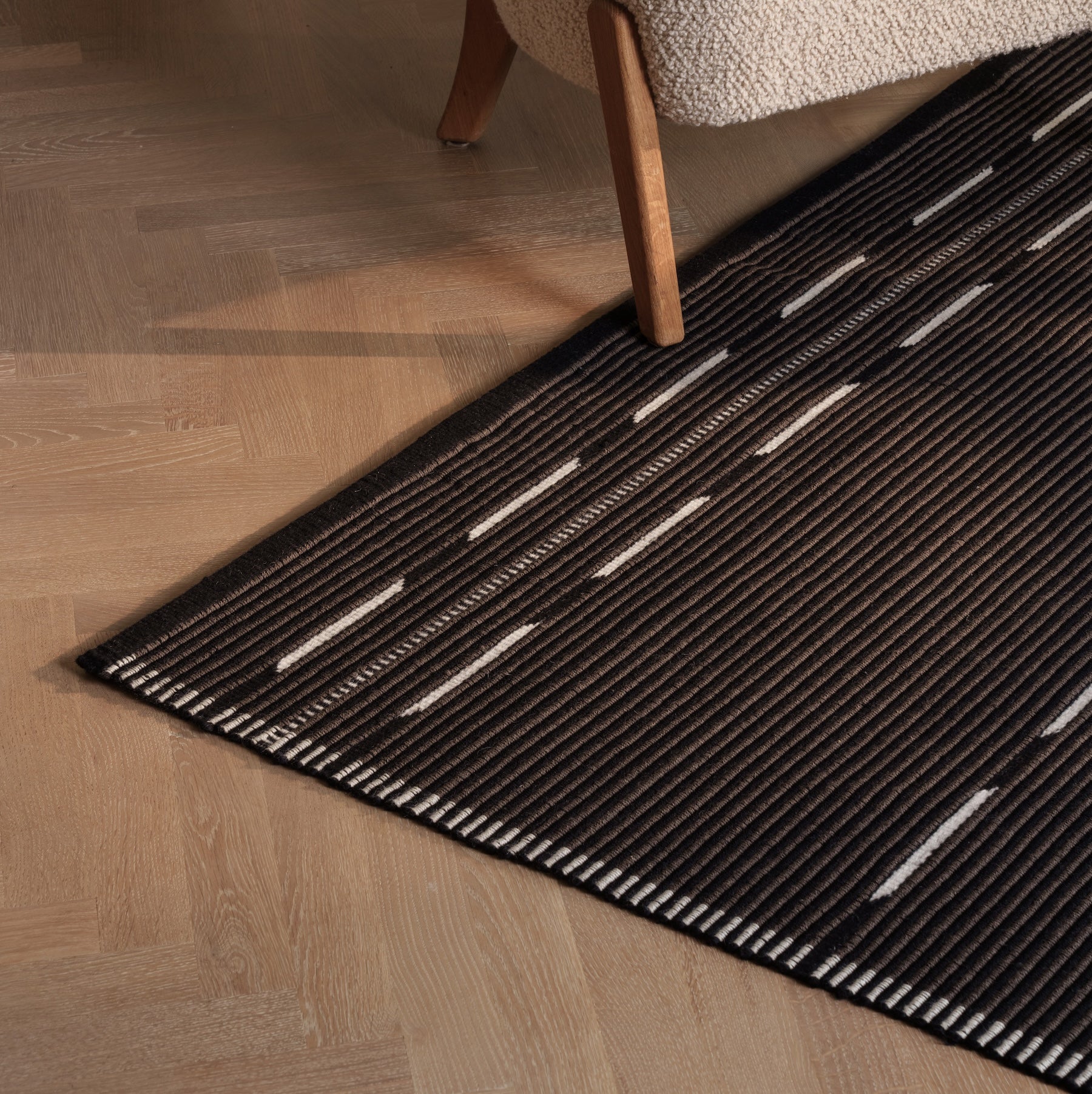 Vibeke Klint Rug VK-10, Brown - 3 Standard Sizes