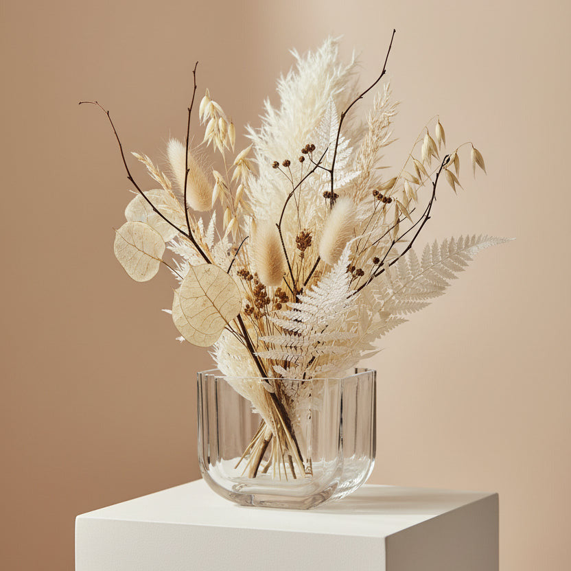 VIMA Vase Oval Clear