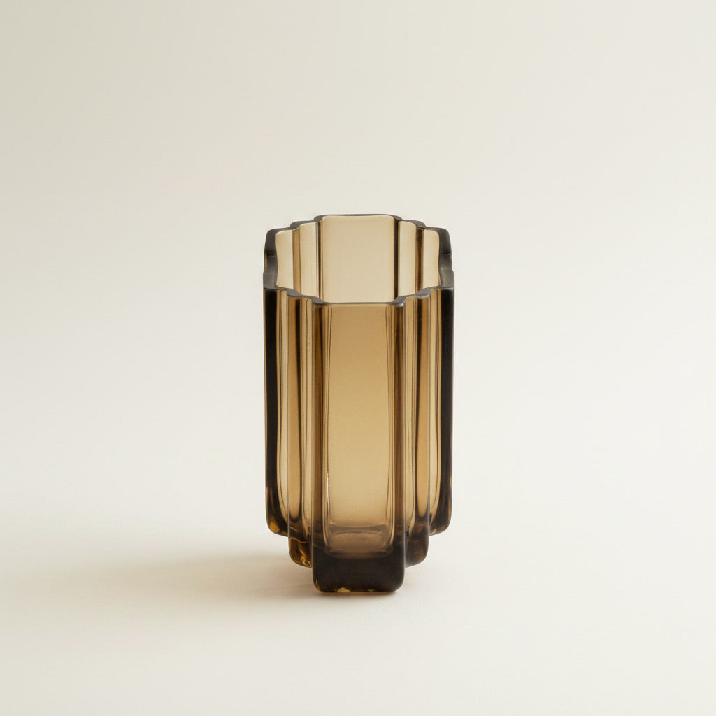 VIMA Vase Oval Smoked