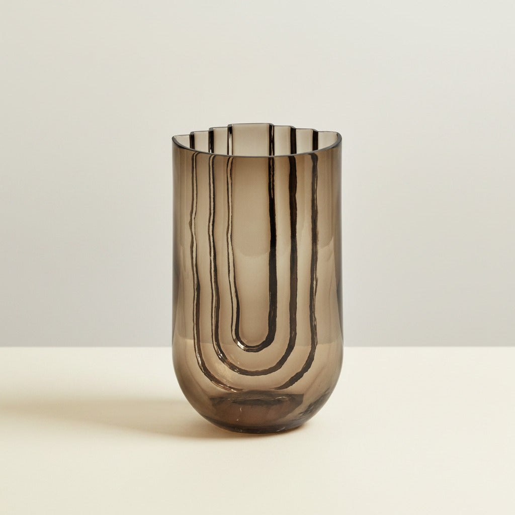 VIMA Vase Large Smoked