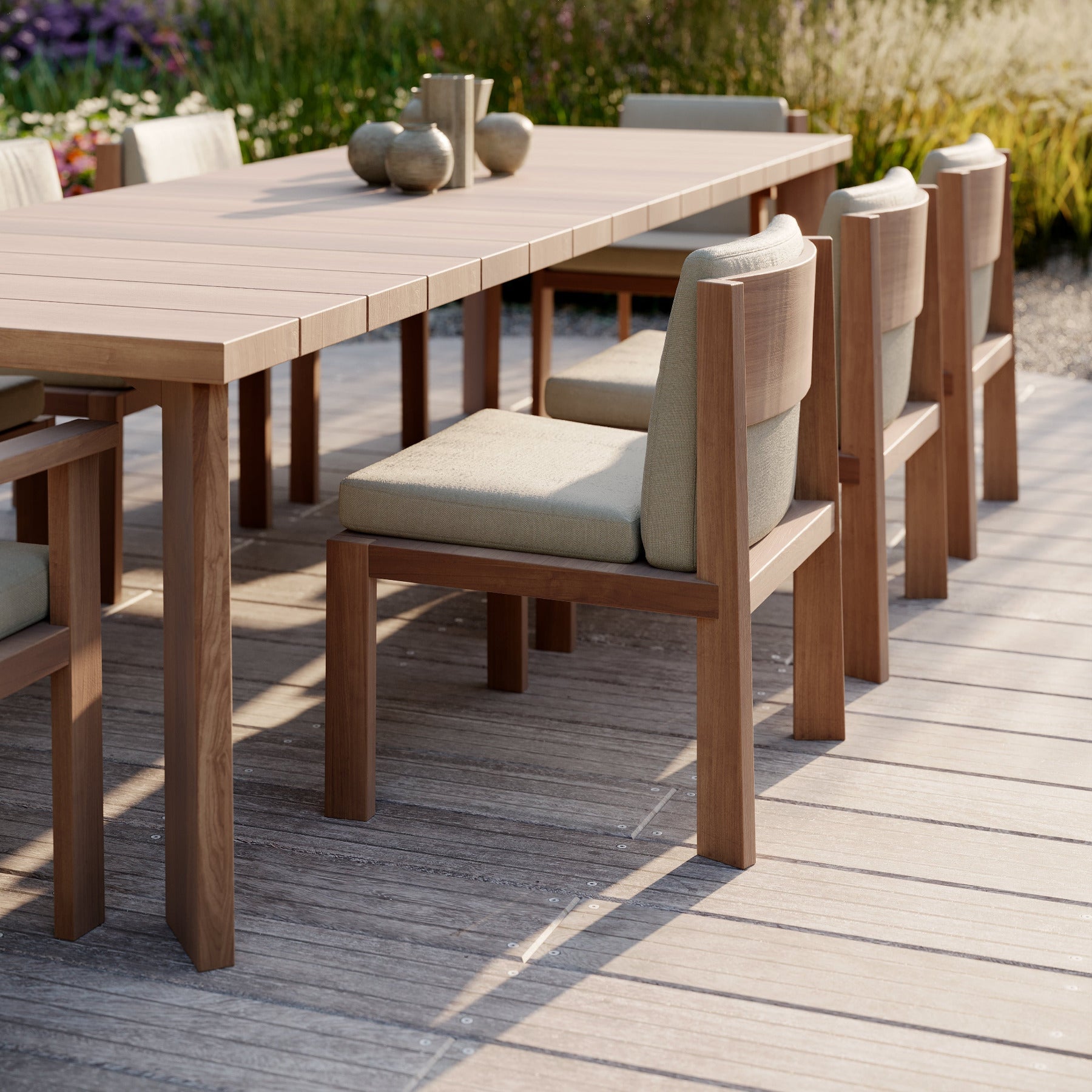TIMME Outdoor Dining Side Chair by Piet Boon