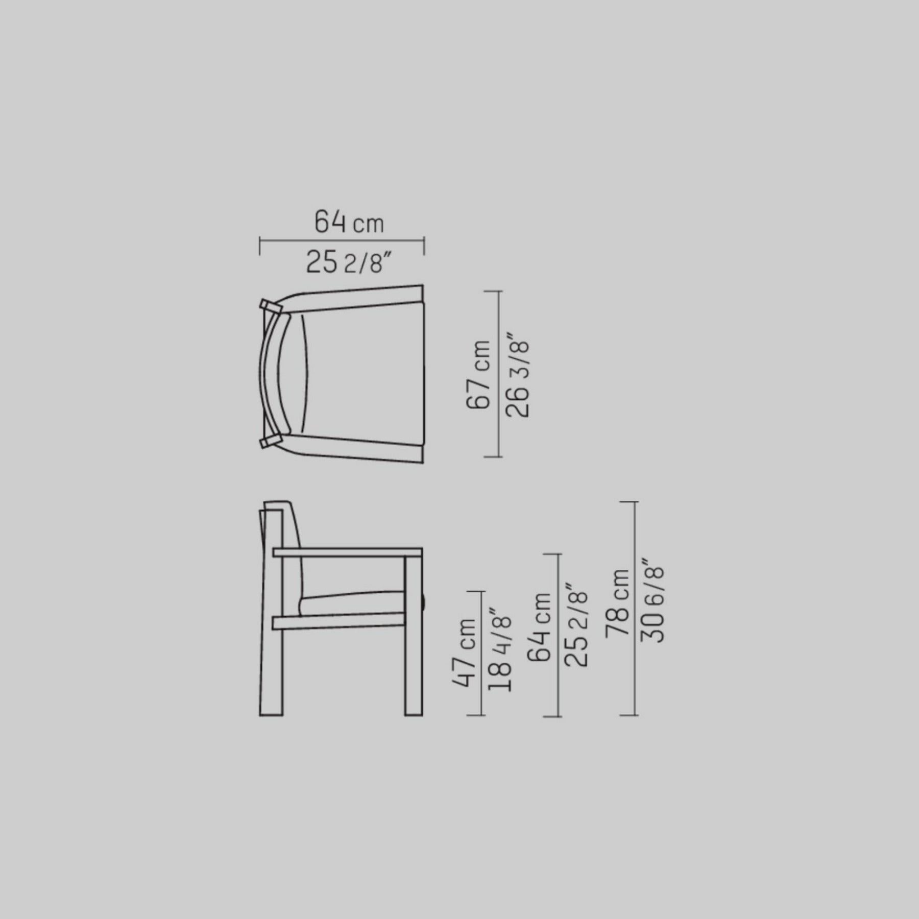 TIMME Outdoor Dining Armchair by Piet Boon
