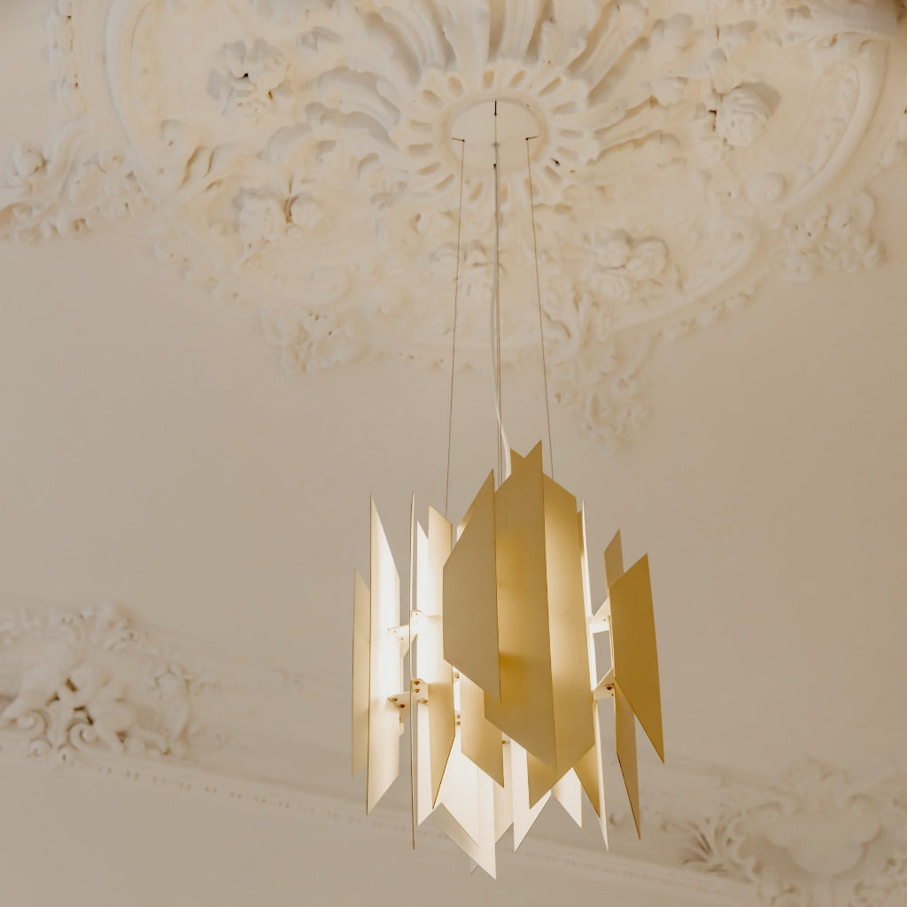DIVAN 2 PENDANT 550 Brass