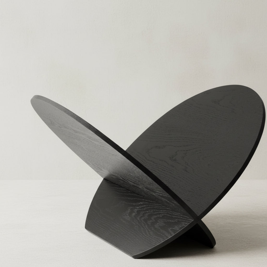 Silia Magazine Holder, Black