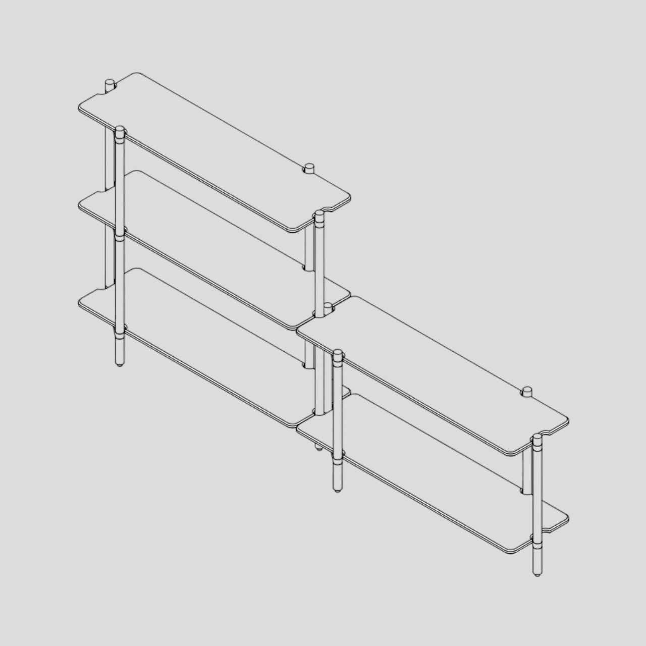 INVI Modular Shelf System