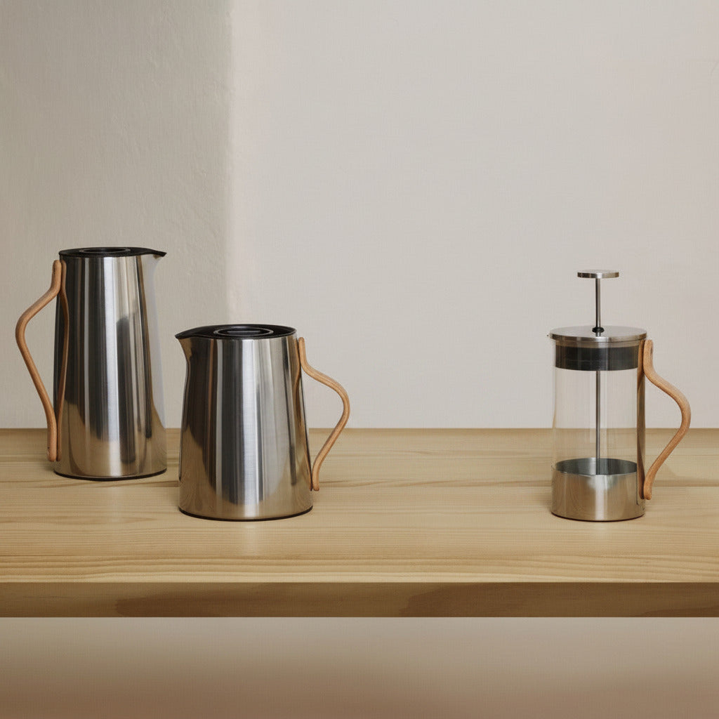 Emma vacuum jug, coffee 1.2 l. Steel