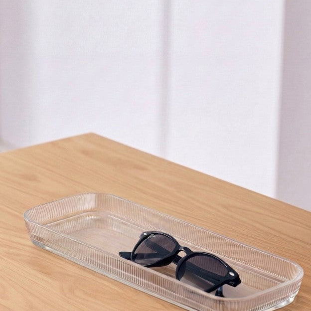 Pilastro serving dish L 36 cm clear