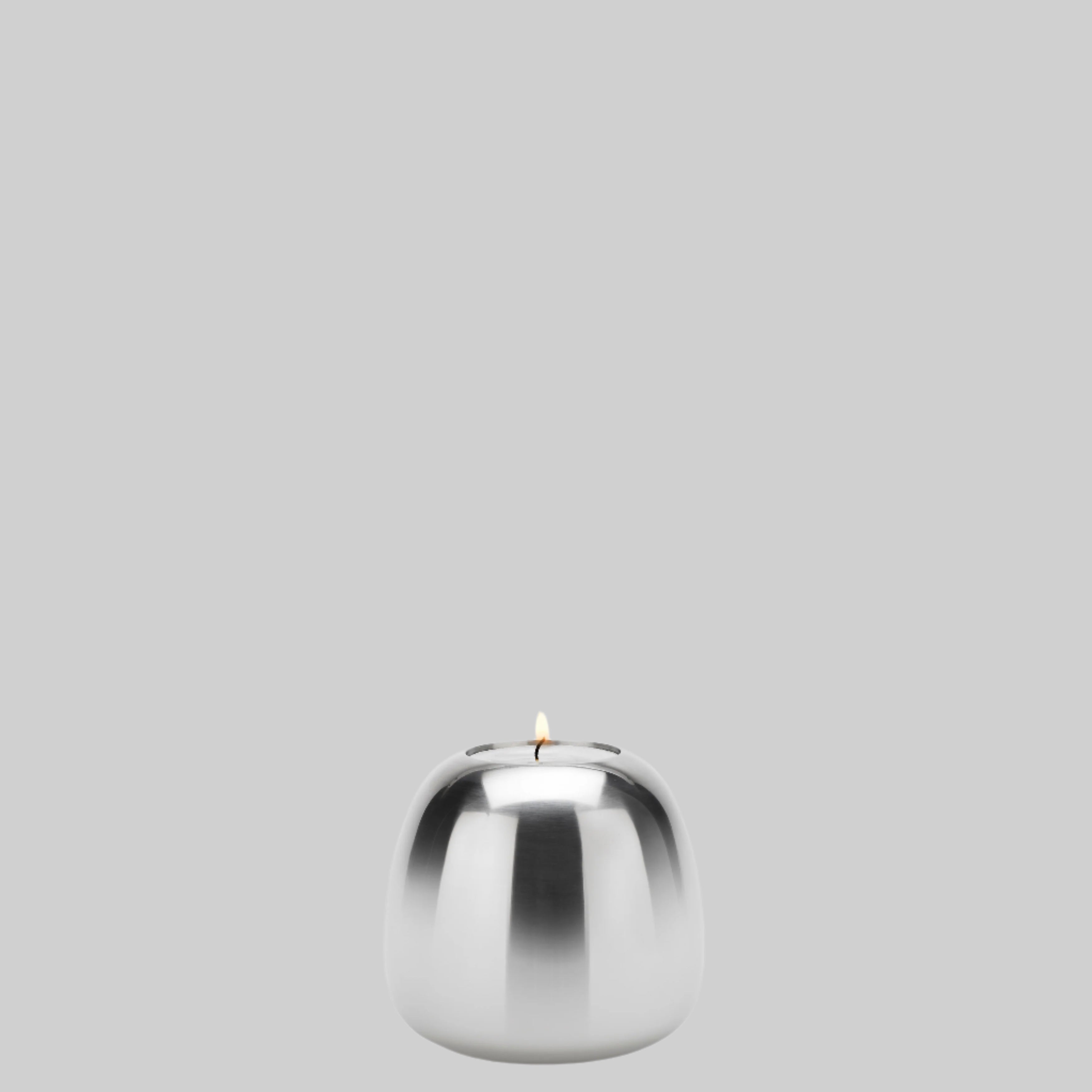 Ora Steel Candleholder - Large