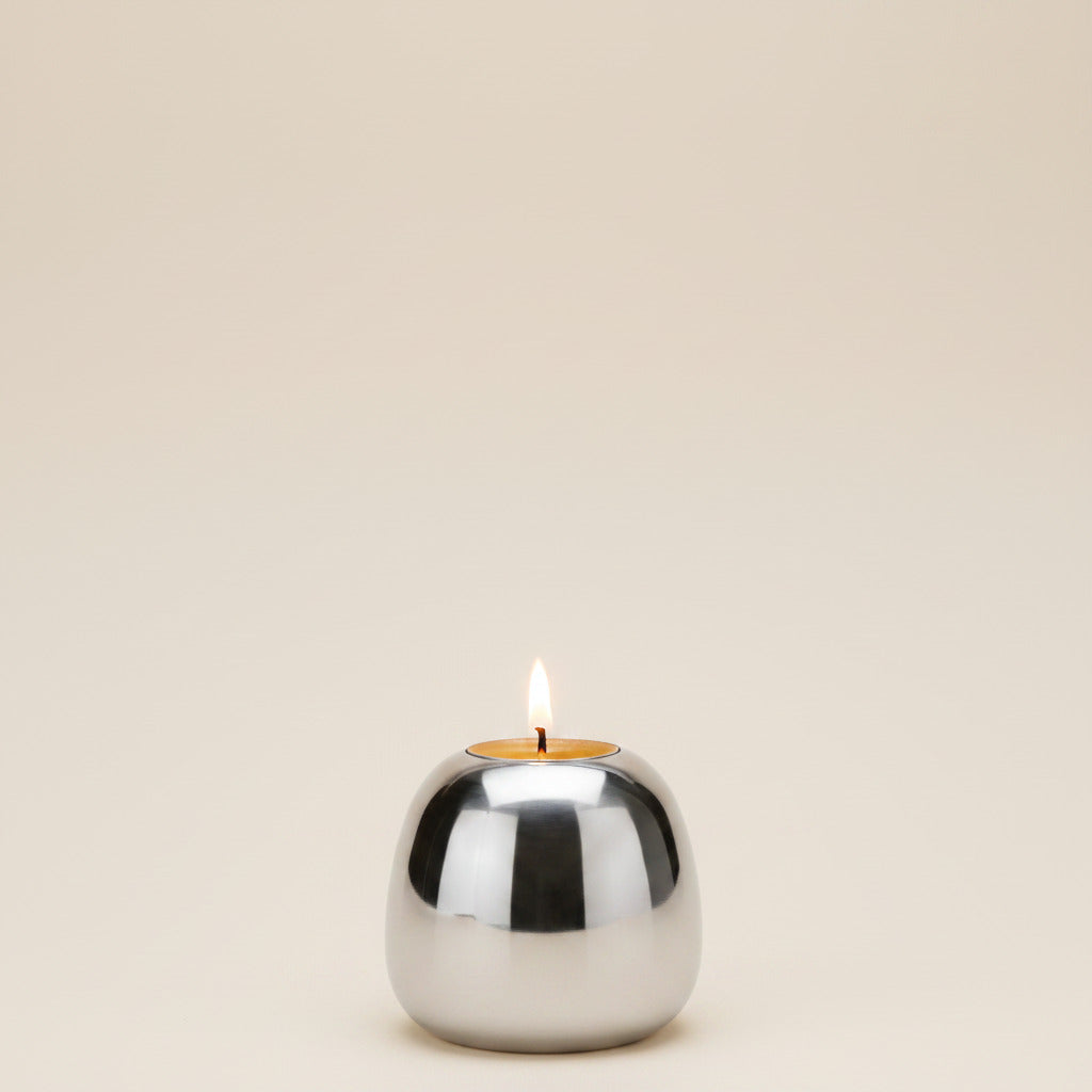 Ora Steel Candleholder - Large