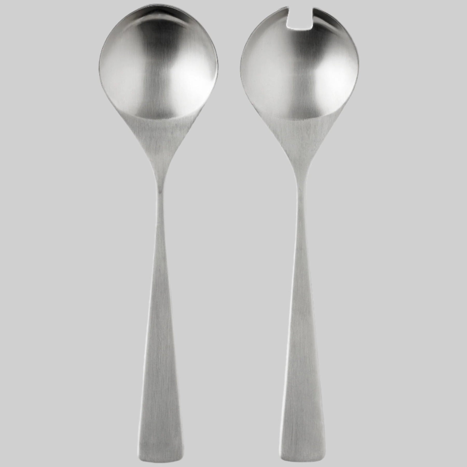 Maya serving set steel - 2 pc.