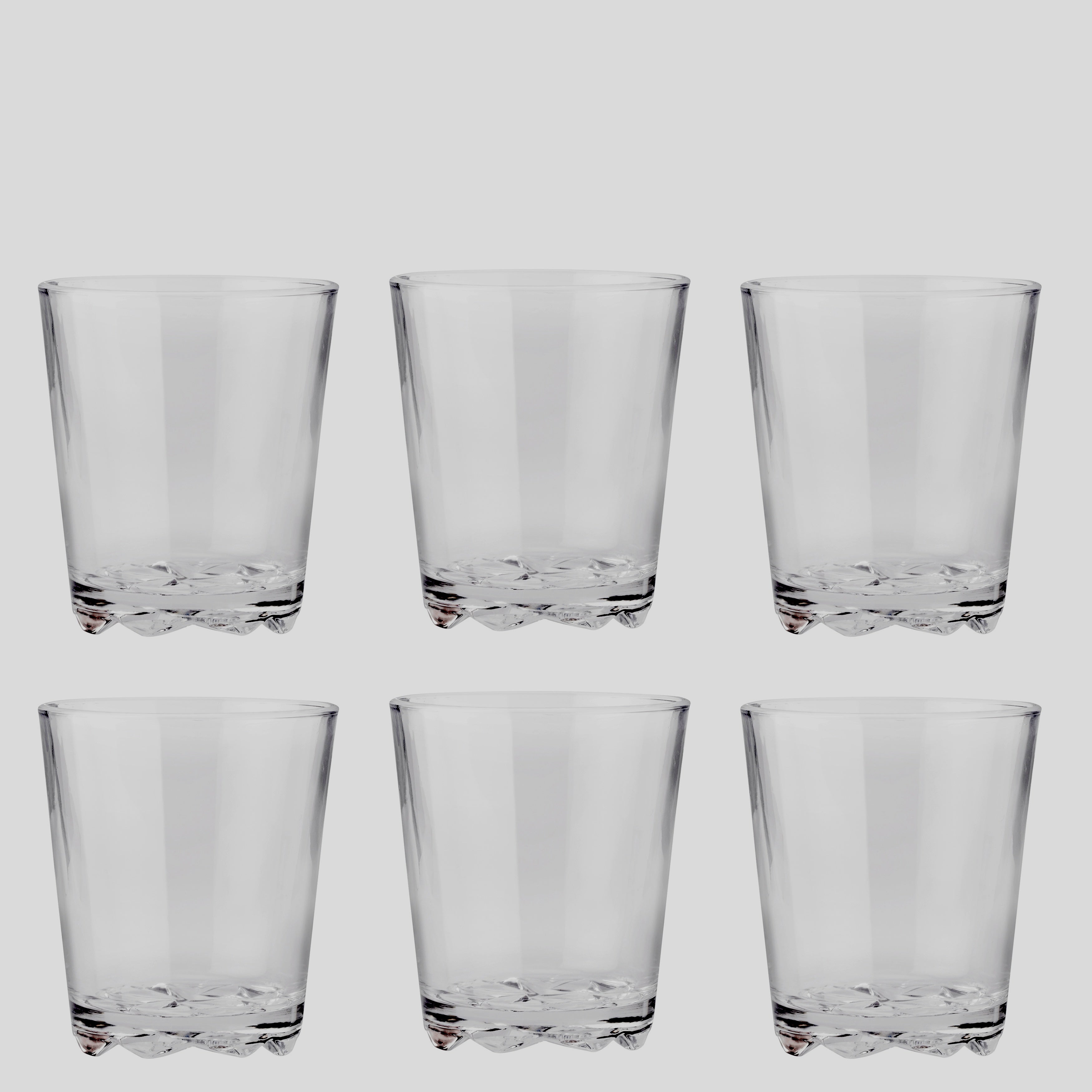 Glacier drinking glasses - Set of 6
