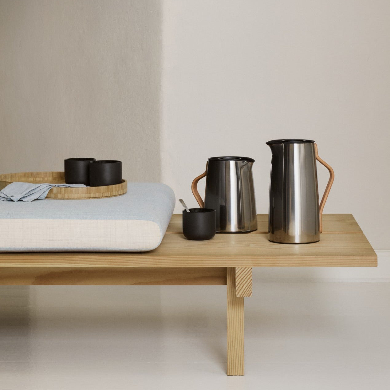 Emma vacuum jug, coffee 1.2 l. Steel