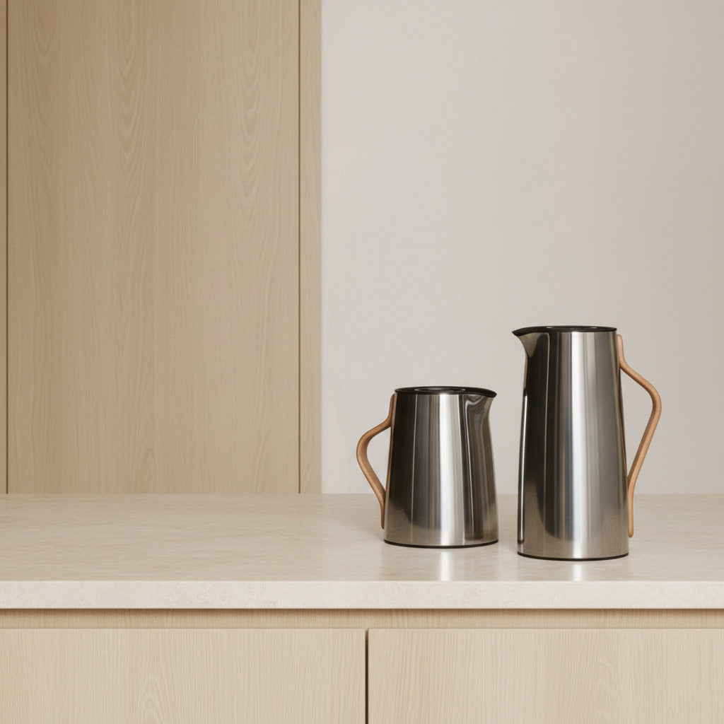 Emma vacuum jug, coffee 1.2 l. Steel