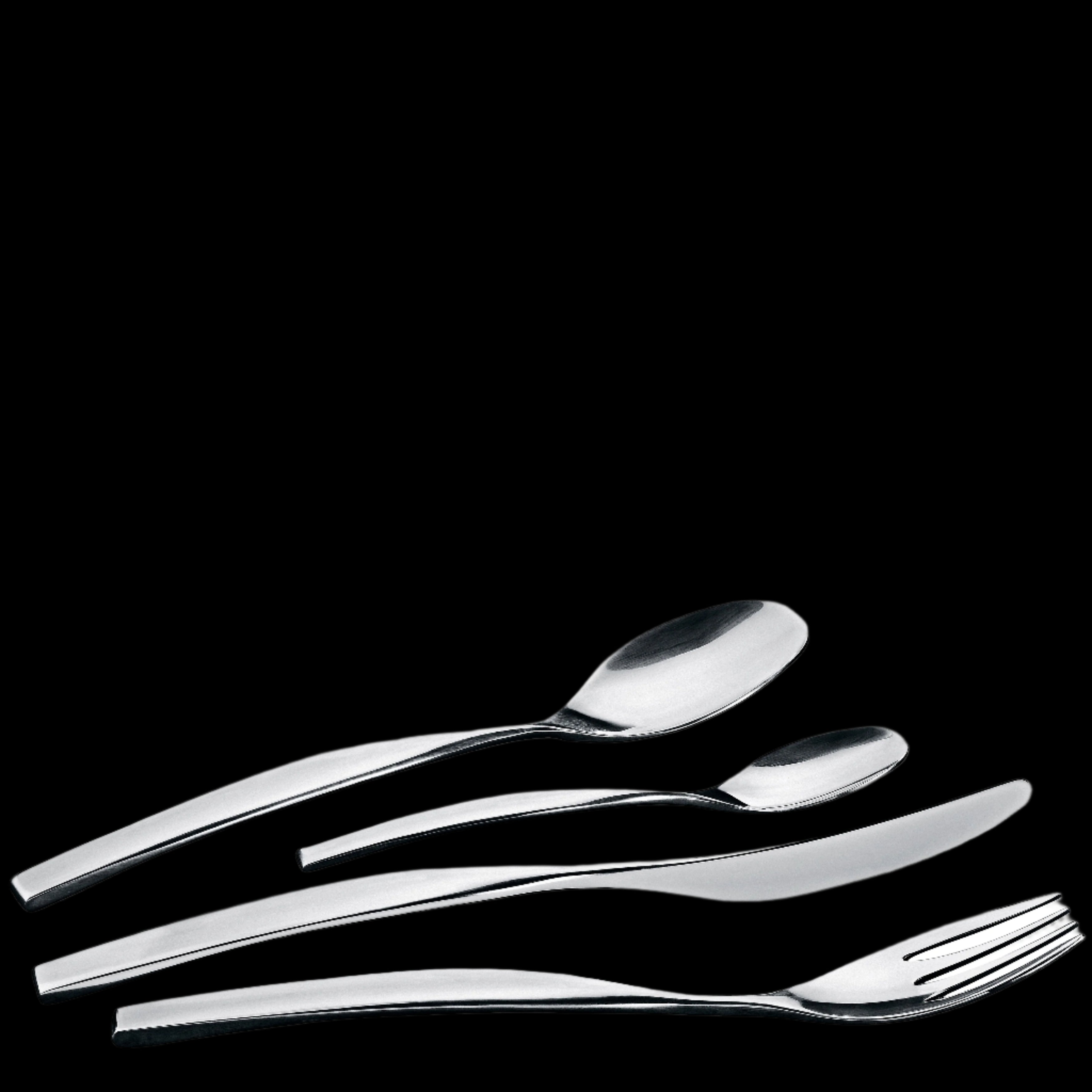 Capelano dessert fork steel - 6pc.