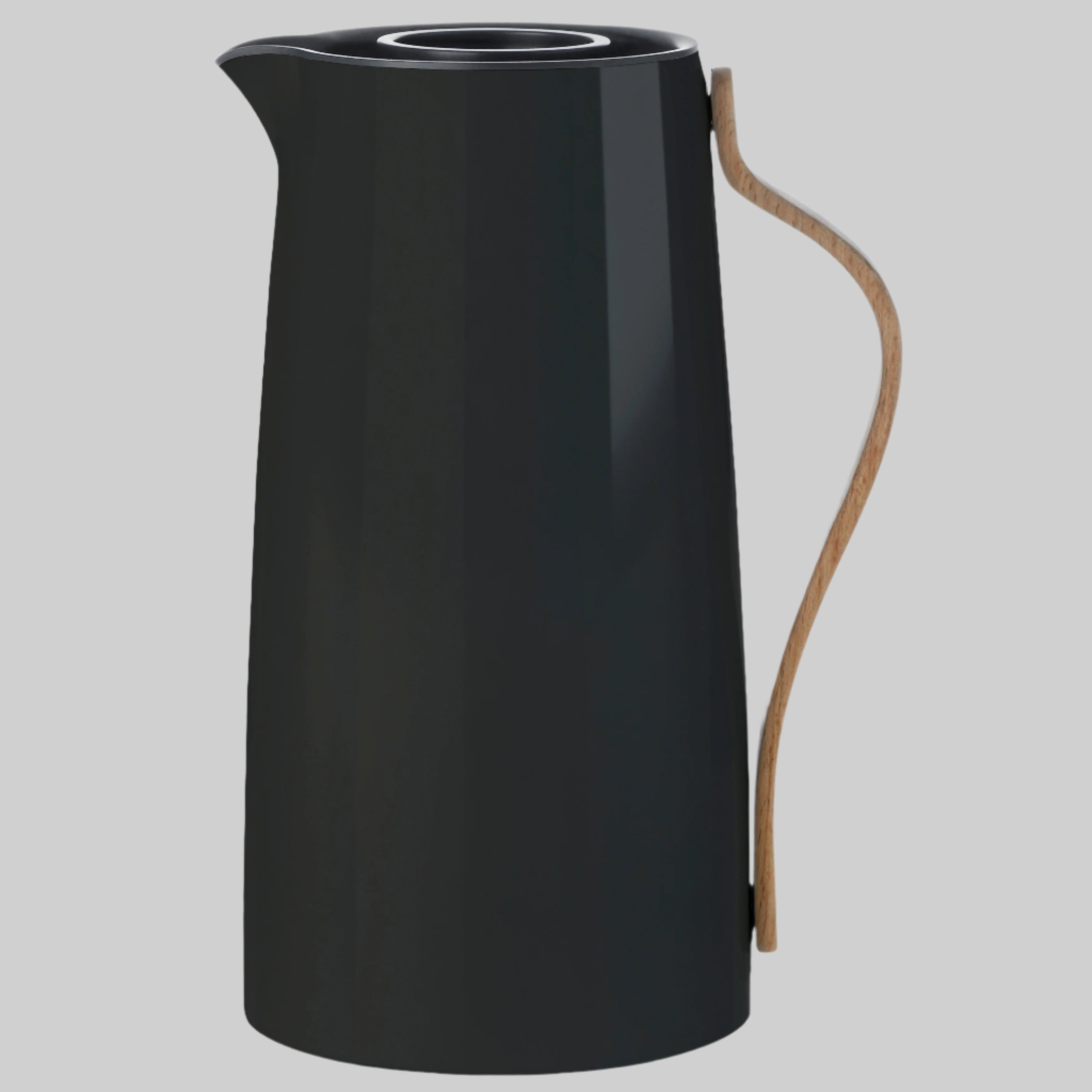 Emma vacuum jug, coffee 1.2L - black