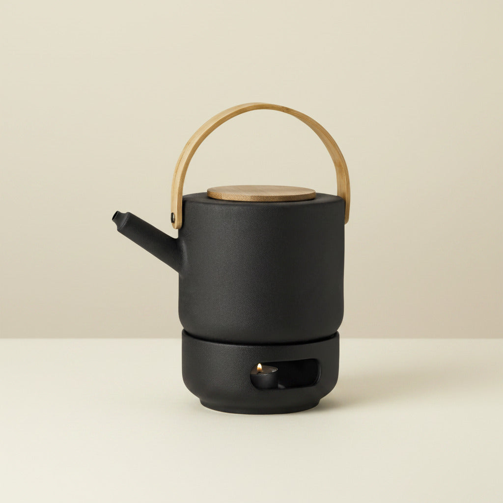 Theo teapot warmer - matte black
