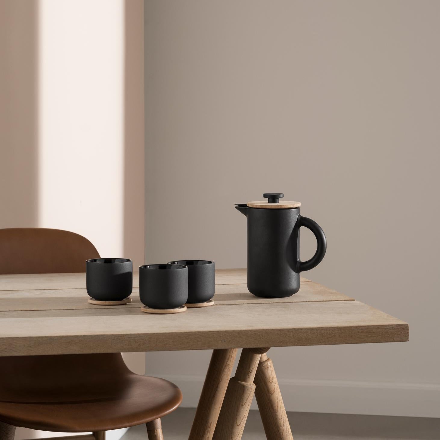 Theo French press 0.8 L - matte black