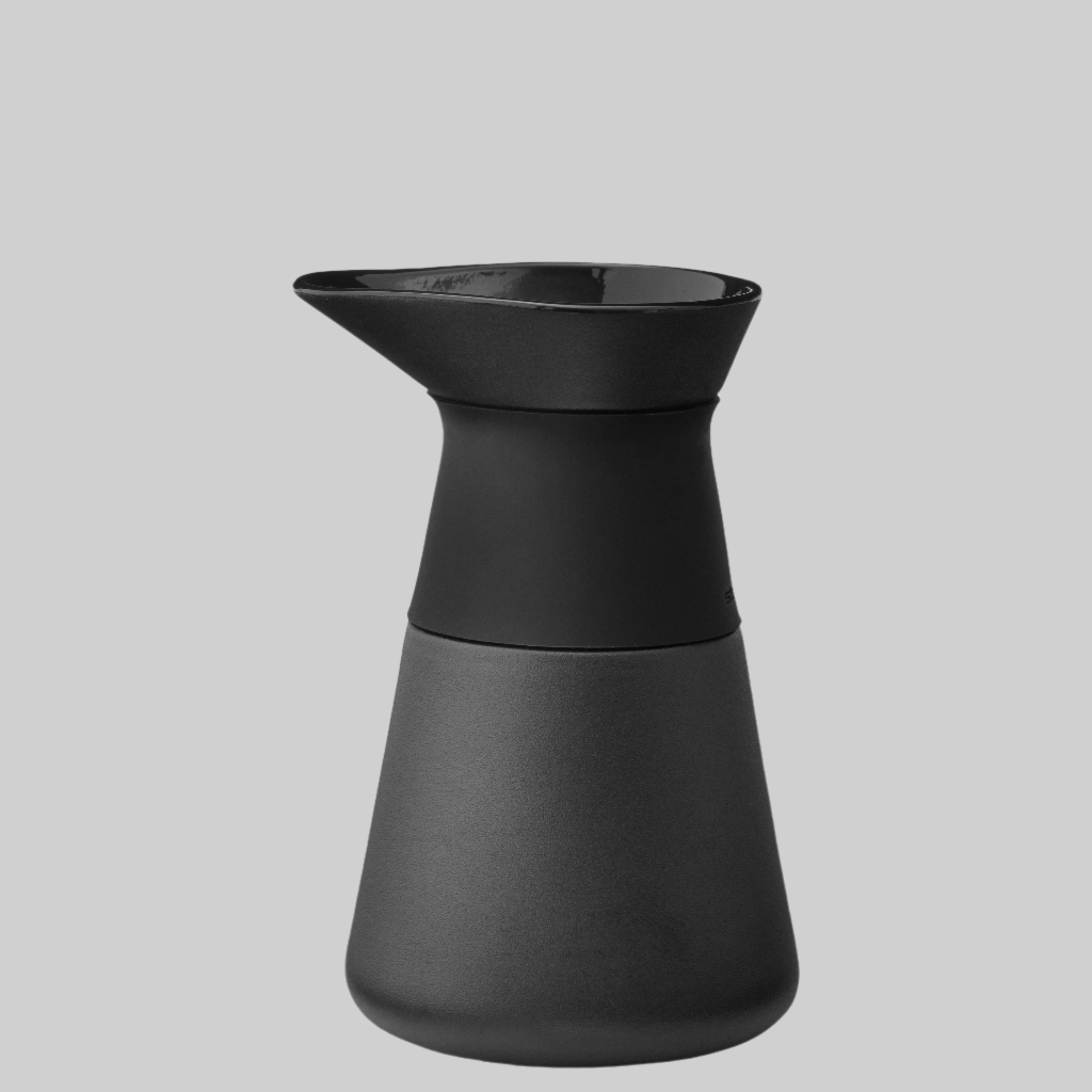Theo milk jug - matte black*