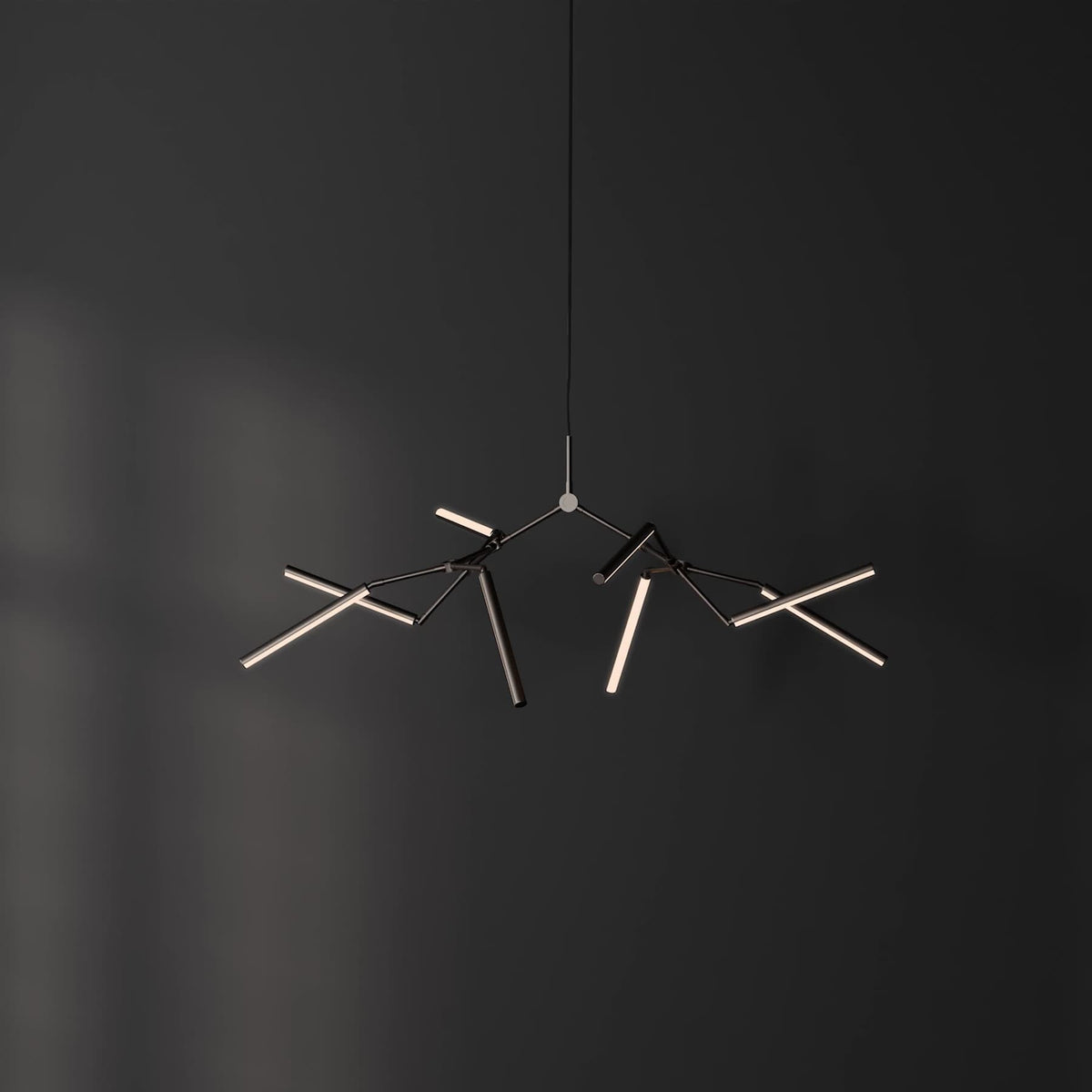 Stick Chandelier Mini - Bronze