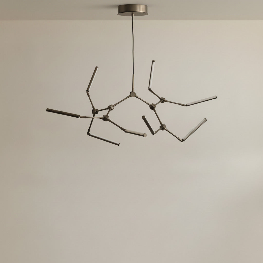 Stick Chandelier Mini - Bronze