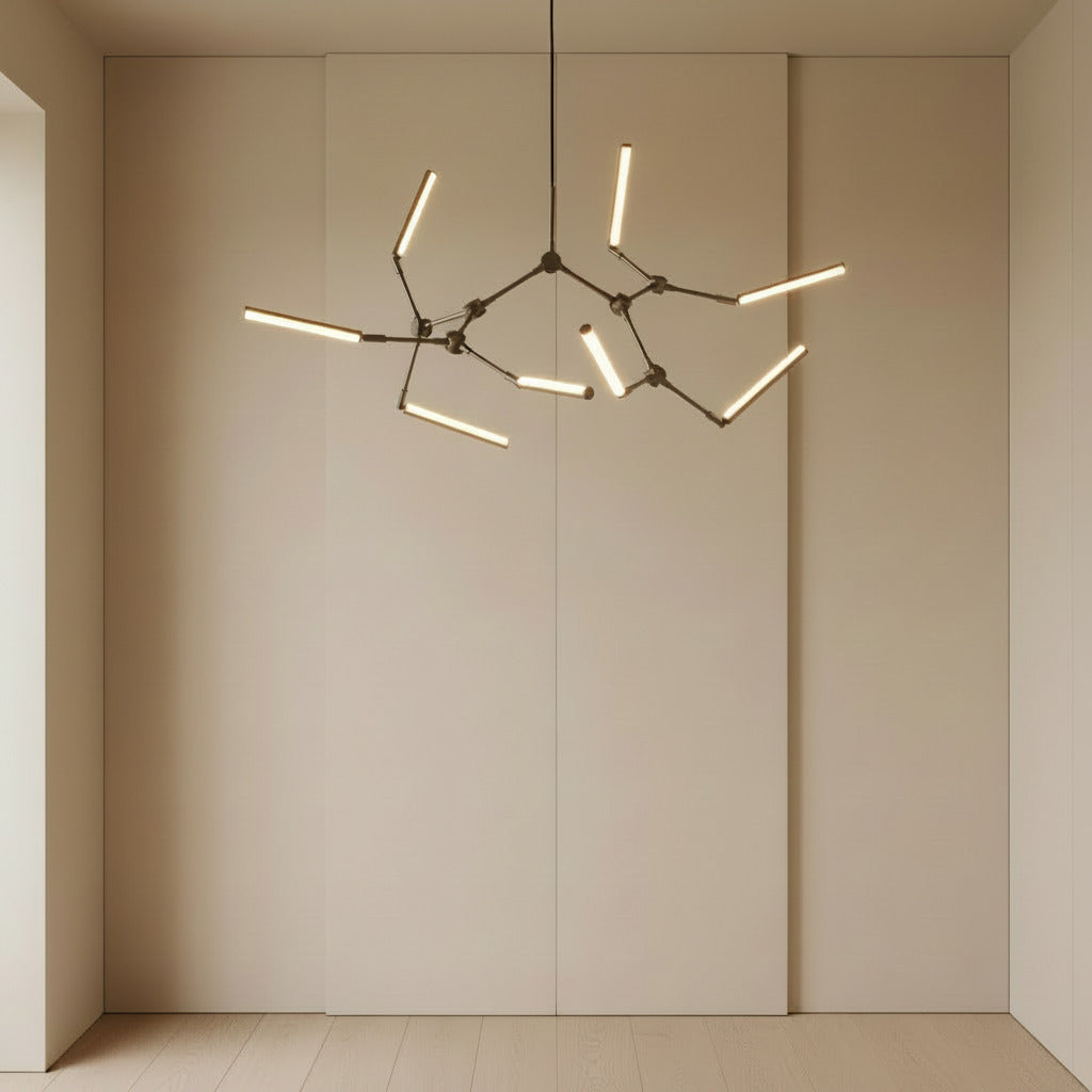 Stick Chandelier Mini - Bronze