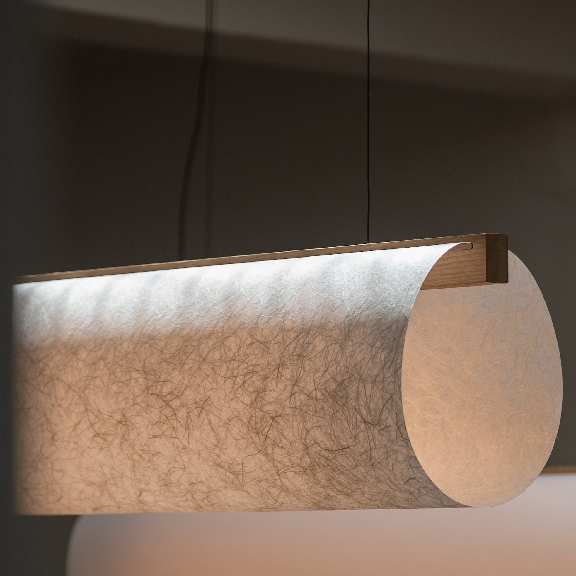 ENSO Pendant Raw 120 - Oiled Oak