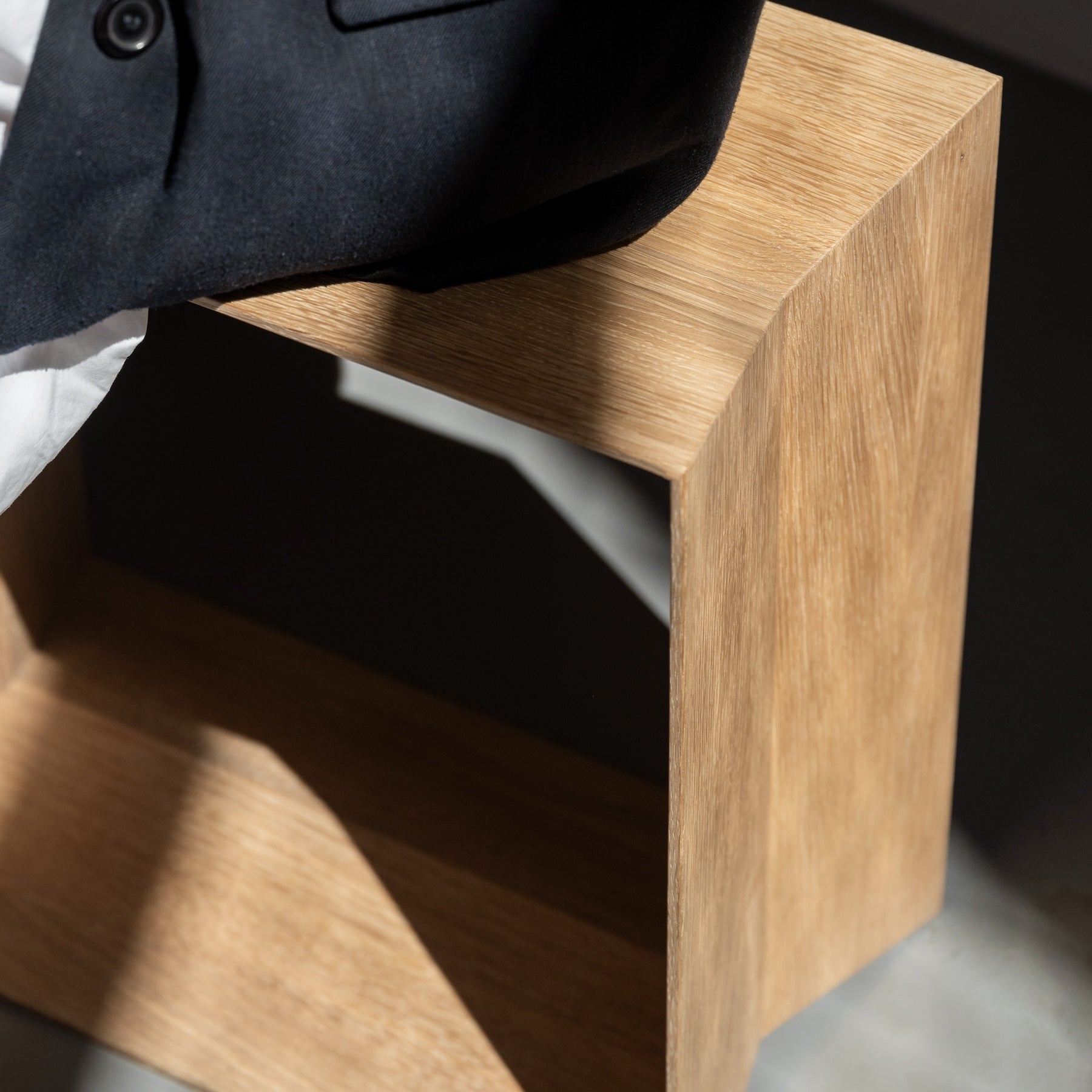REFLEX Stool - Natural Oil Solid Oak