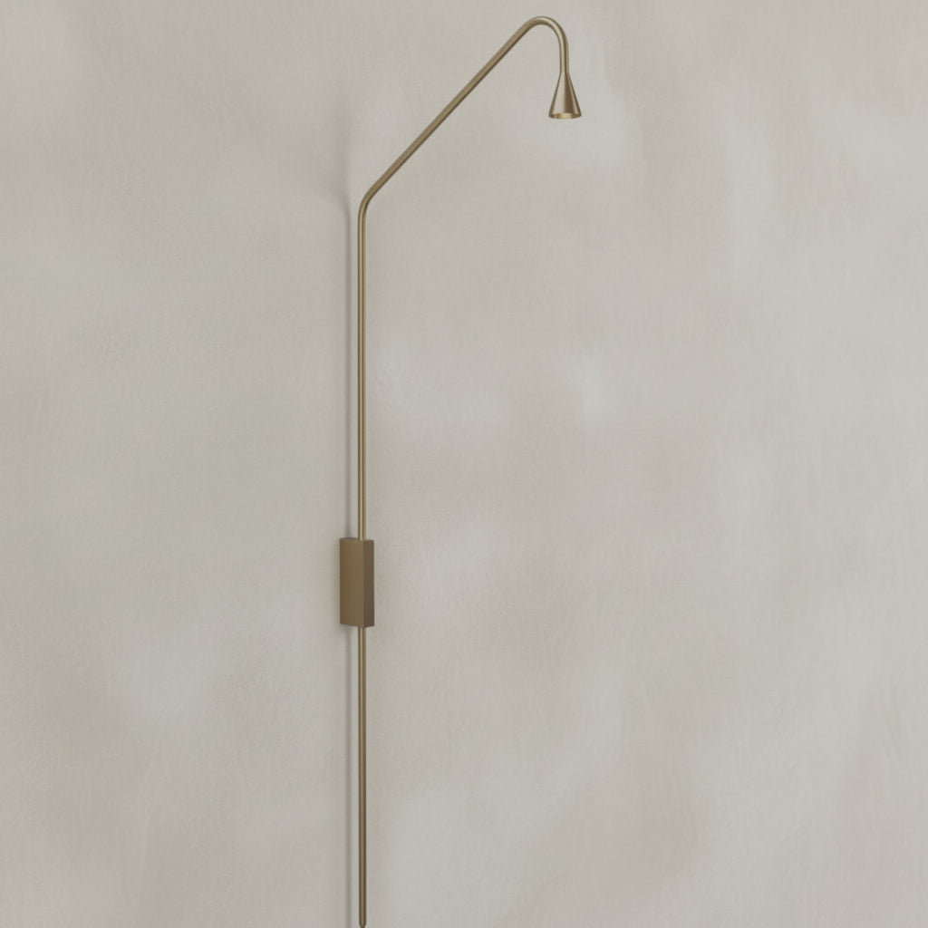 Austere Wall Lamp with Plug - 7 Finish Options*