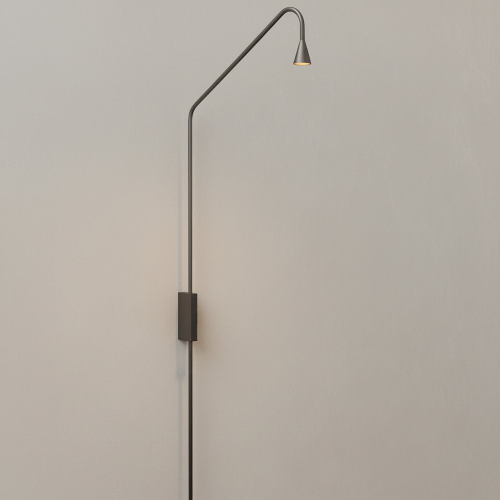 Austere Wall Lamp with Plug - 7 Finish Options*