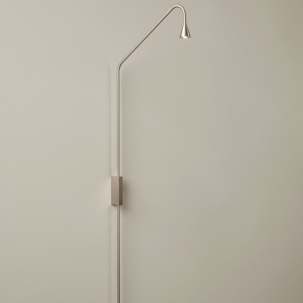 Austere Wall Lamp with Plug - 7 Finish Options*