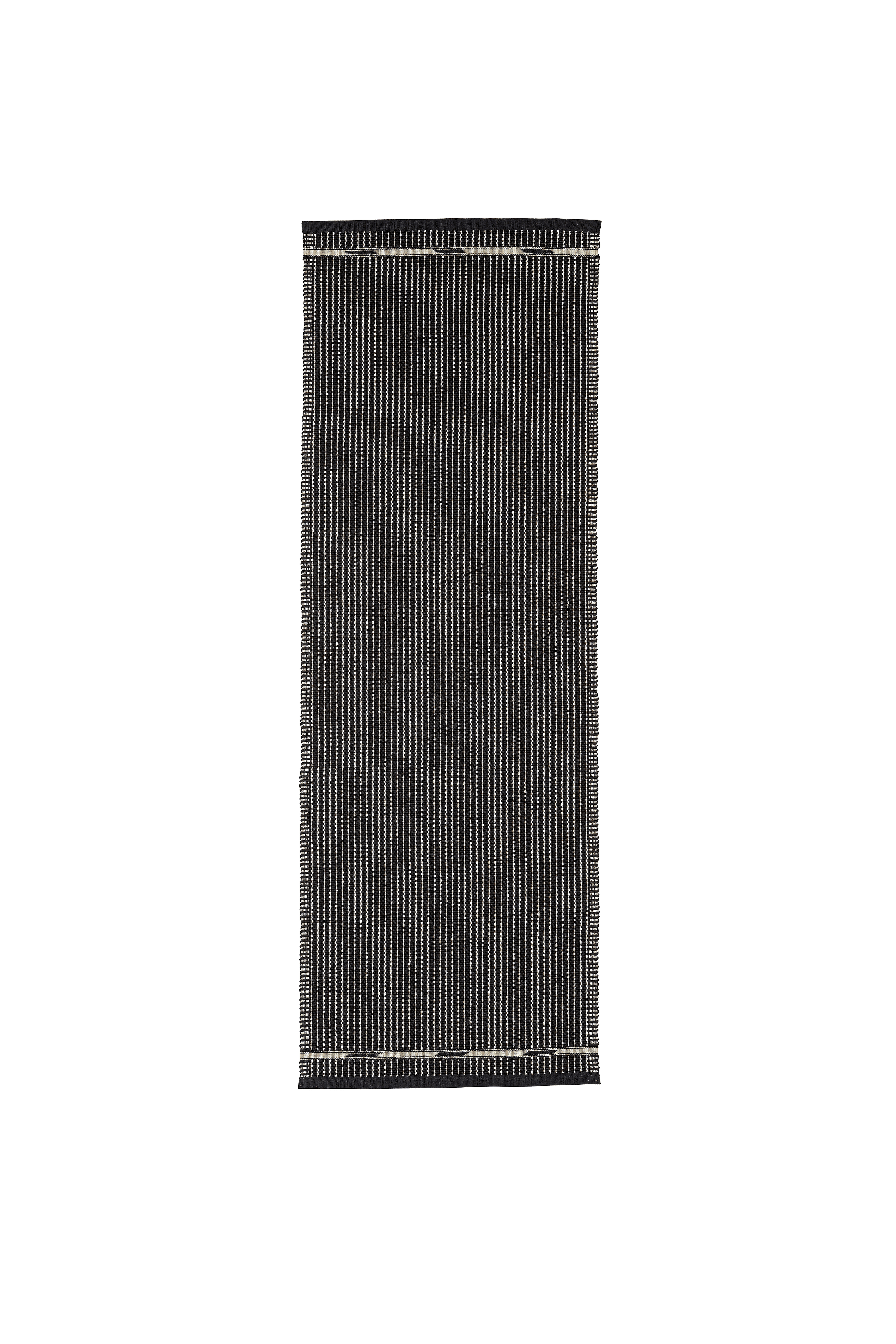 Vibeke Klint Rug VK-3 black/white 80 x 240 cm