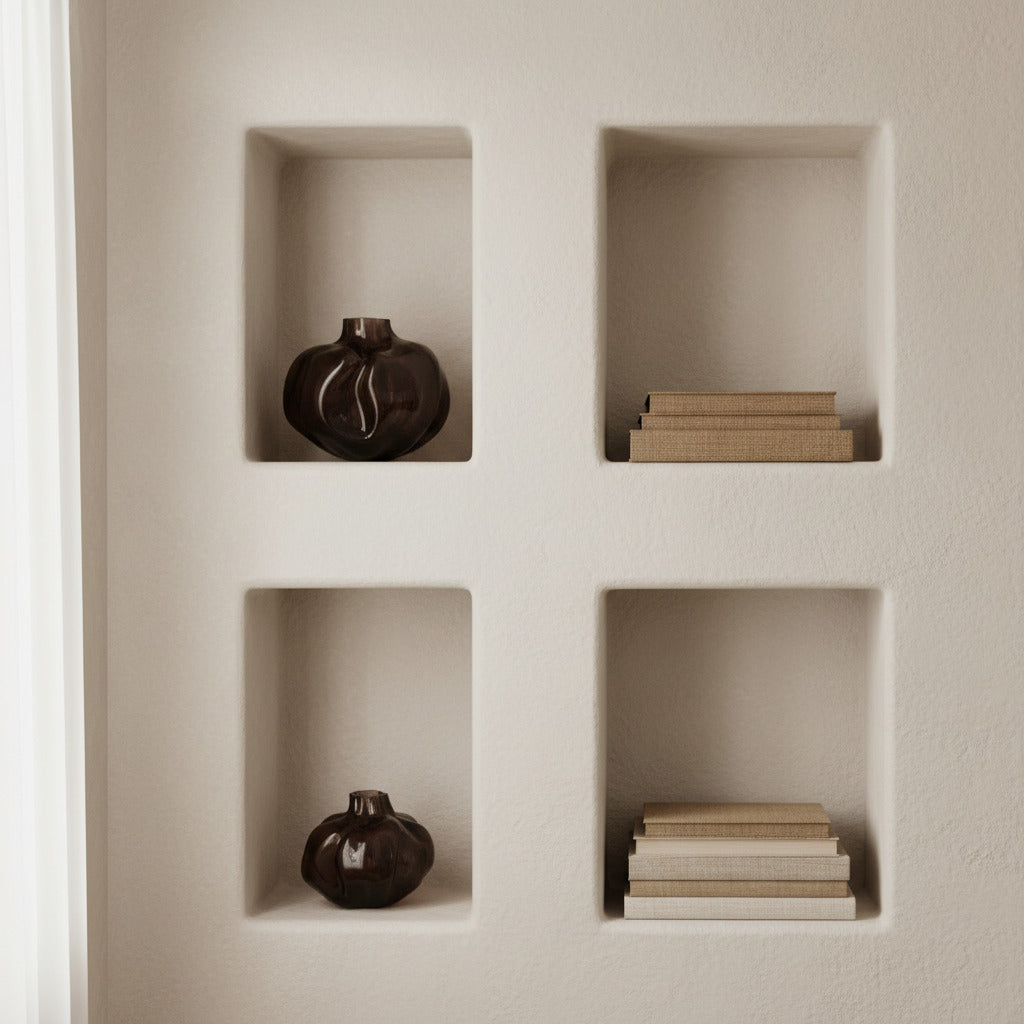 Wabi Vase, Medio - Smoked Forest