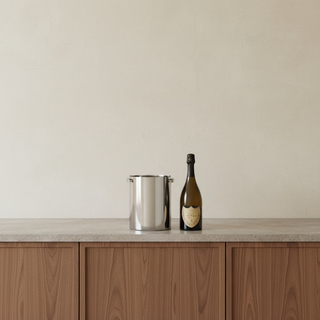 AJ Cylinda Cooler with Dom Pérignon