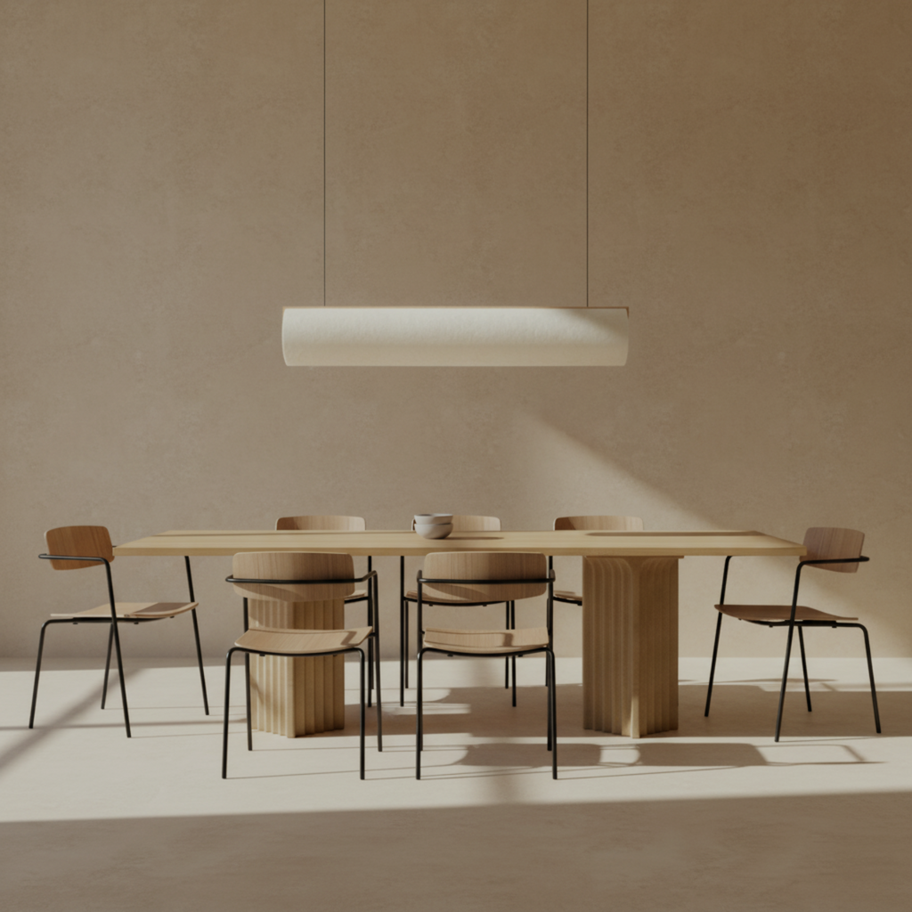 FLOAT chair - natural oak