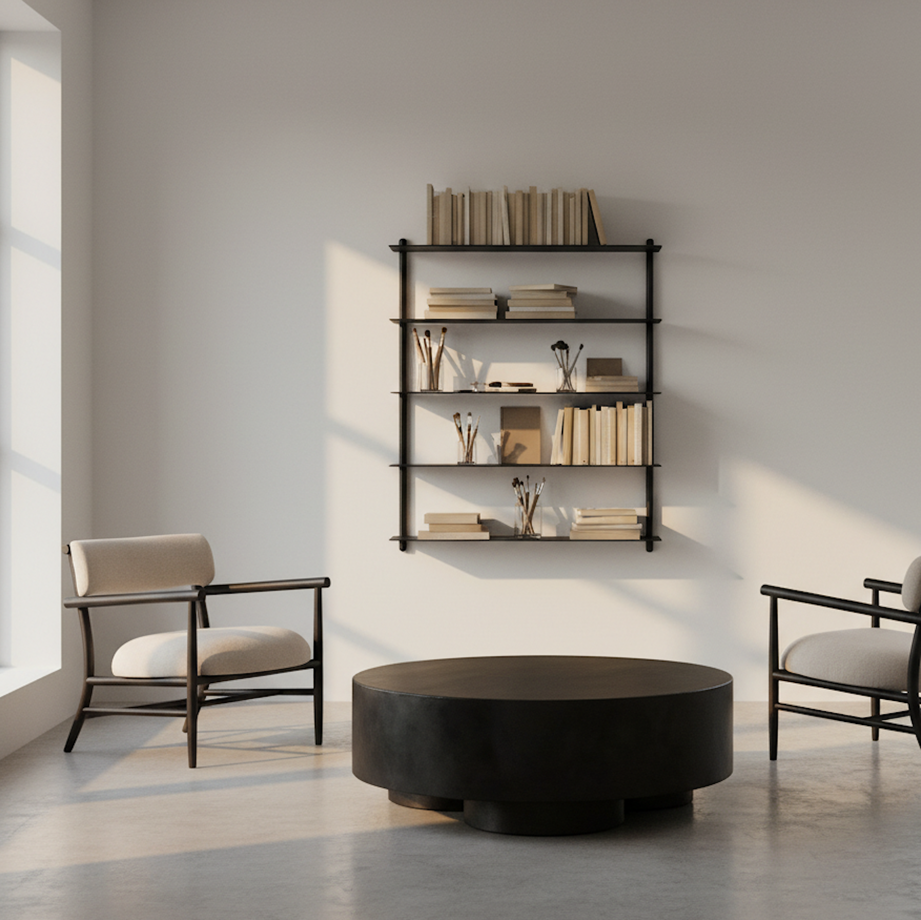 Big Foot Table, Big - Coffee