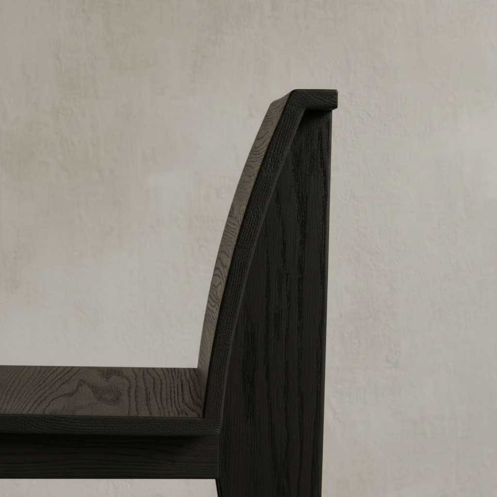 Brutus Slim Chair Detail - Back Ledge