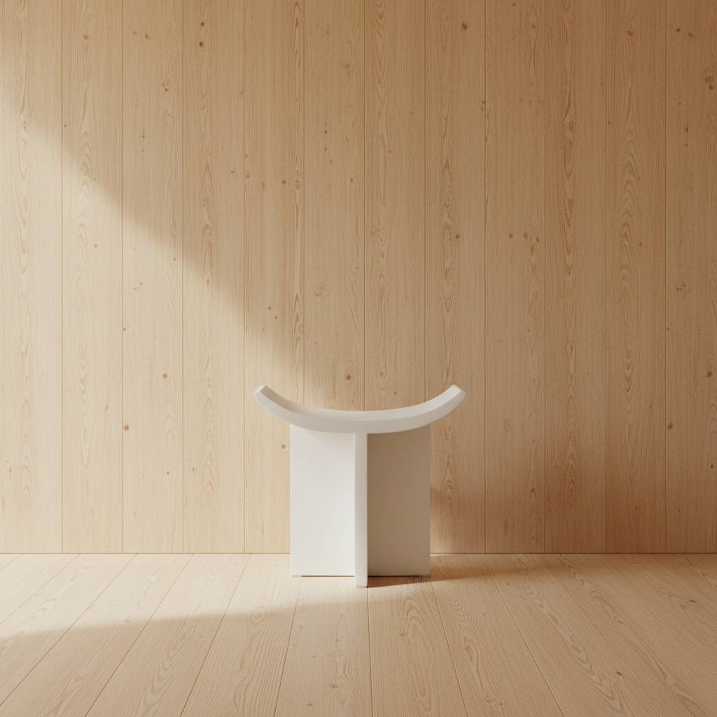 Brutus Stool — Douglas Fir Entryway