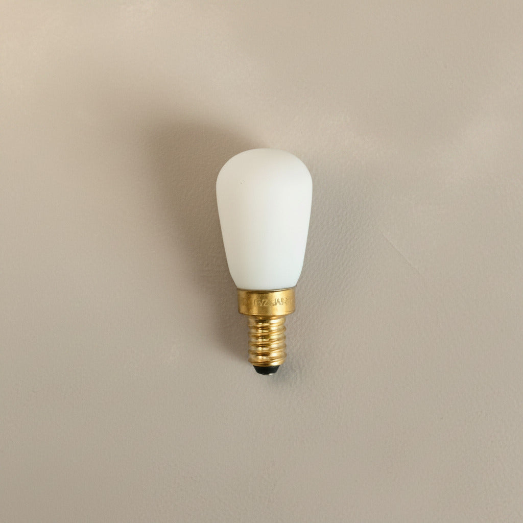 Pygmy E14 Bulb, 2700k - Matte Porcelain
