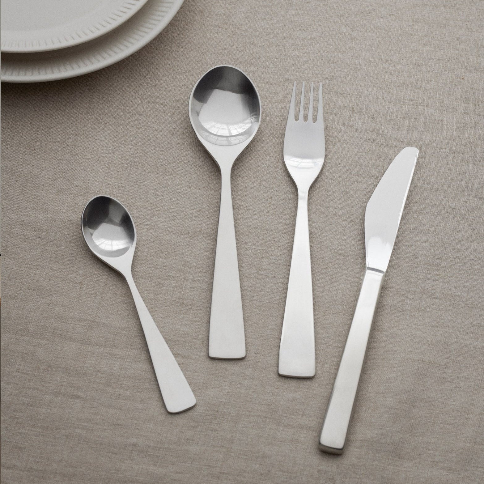 Maya 2000 cutlery set steel, 16 pc.