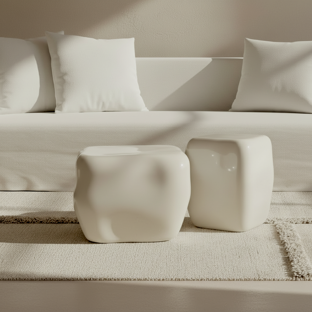 Ishi Coffee Table, Mini - High Glaze Birch